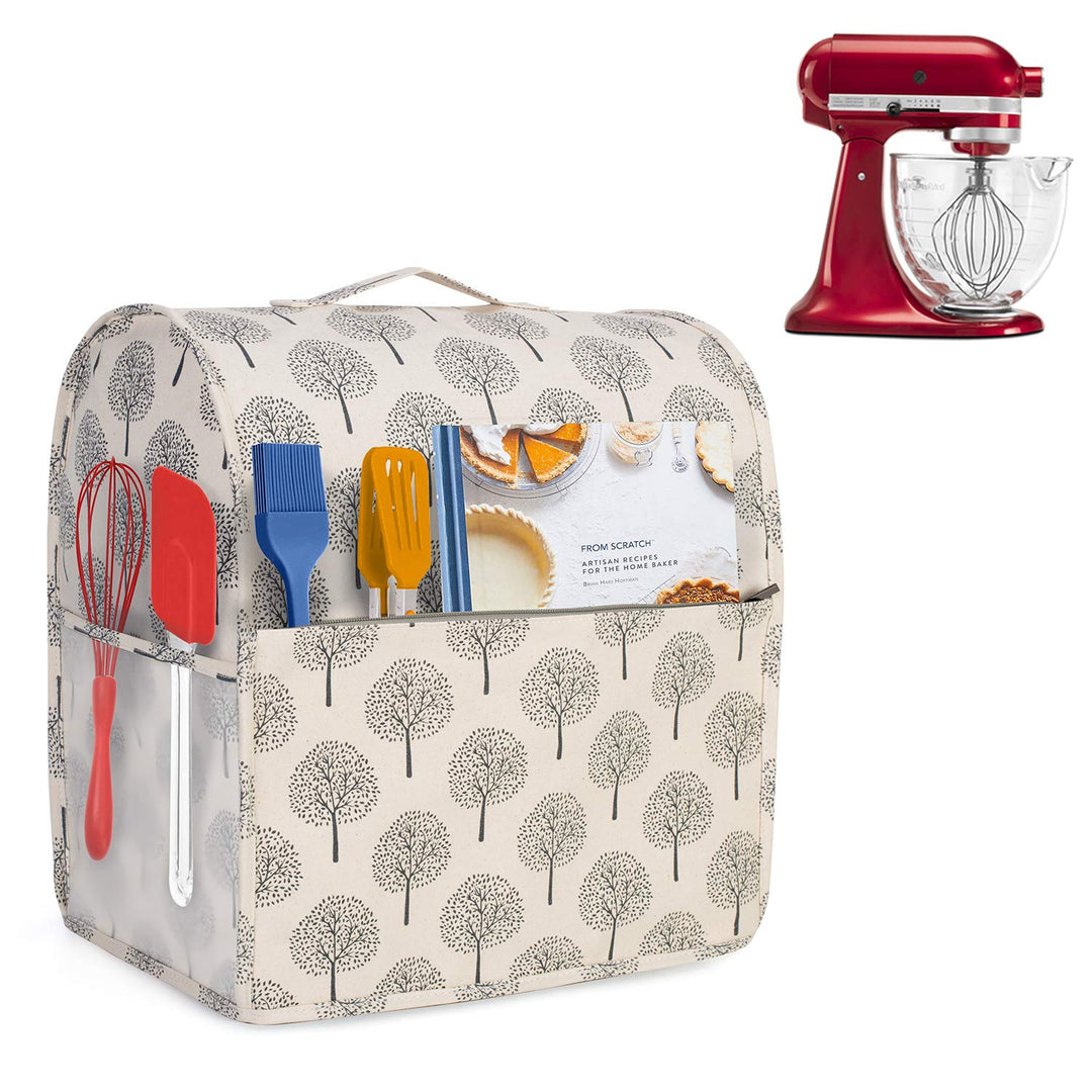 Yarwo Abdeckhaube Kompatibel Mit Kitchen Aid Küchenmaschine, Schutzhülle Mit Oberem Griff für Standm