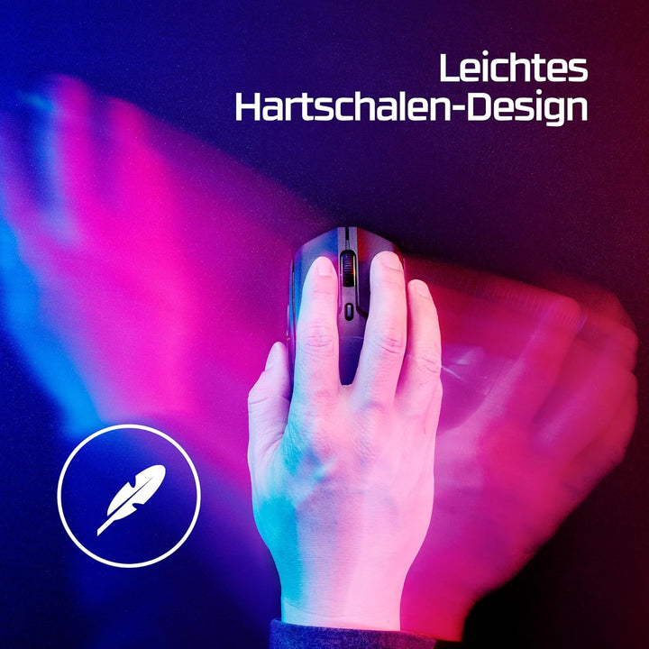 HyperX Pulsefire Haste 2 Kabellose Gaming - Maus für PC