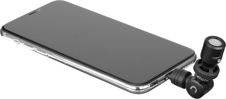 Saramonic Ultrakompaktes omnidirektionales Kondensatormikrofon mit Lightning für iPhone & iPad (Smar
