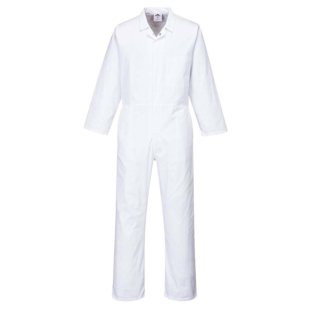 Portwest Overall für die Lebensmittelindustrie, Grösse: XXXL, Farbe: Weiss, 2201WHRXXXL 3XL Weiss, 3