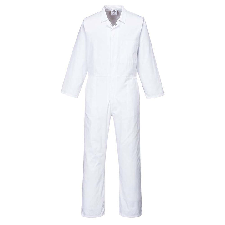 Portwest Overall für die Lebensmittelindustrie, Grösse: XXXL, Farbe: Weiss, 2201WHRXXXL 3XL Weiss, 3