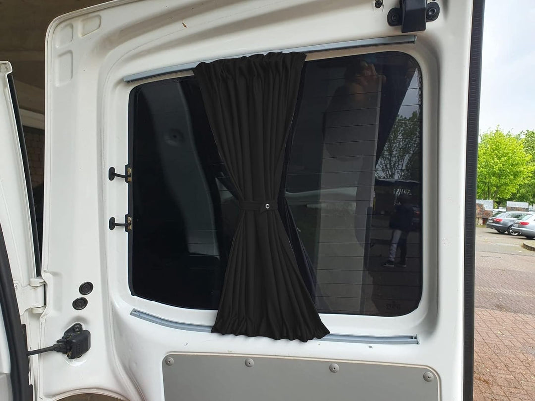 BREMER SITZBEZÜGE Mass Gardinen Vorhänge Sonnenschutz kompatibel mit VW Crafter Mercedes Sprinter W9