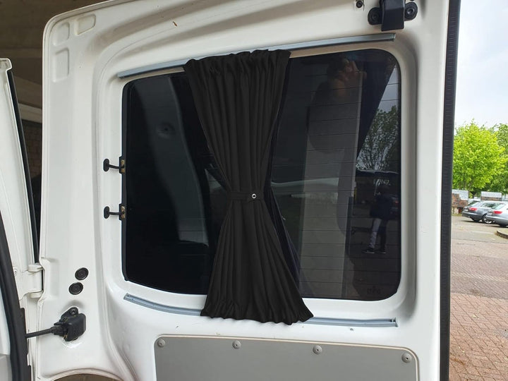 BREMER SITZBEZÜGE Mass Gardinen Vorhänge Sonnenschutz kompatibel mit VW Crafter Mercedes Sprinter W9