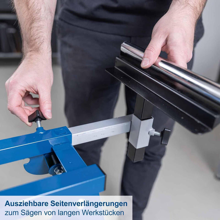 Scheppach Untergestell UMF1550 Maschinenuntergestell Arbeitstisch für Kappsägen Kappzugsägen Gehrung