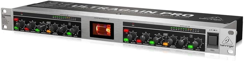 Behringer ULTRAGAIN PRO MIC2200 Audiophiler Röhrenmikrofon/Line-Vorverstärker ULTRAGAIN PRO MIC2200