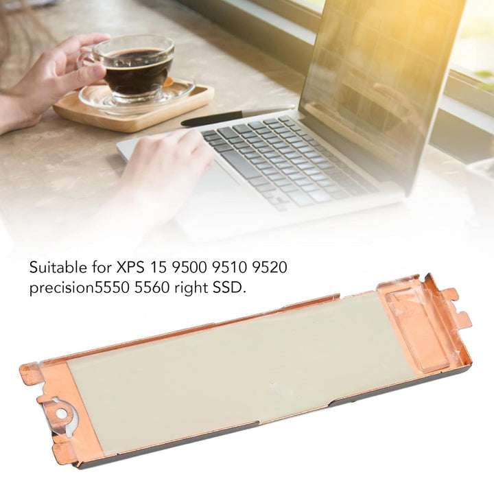 M.2 SSD Kühlkörperabdeckung, Solid State Laufwerkkühlung für XPS 15 9500 9510 9520 Precision5550 556