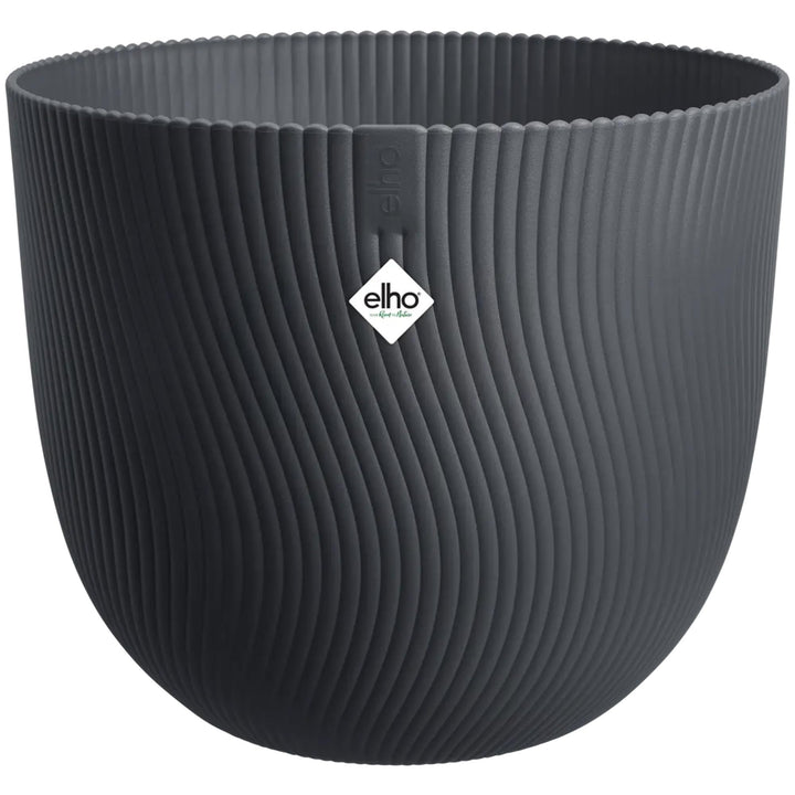 elho Sereh Round 40 - Flower Pot for Indoor and Outdoor Use - 100% Recycled Plastic - Diameter 39.0