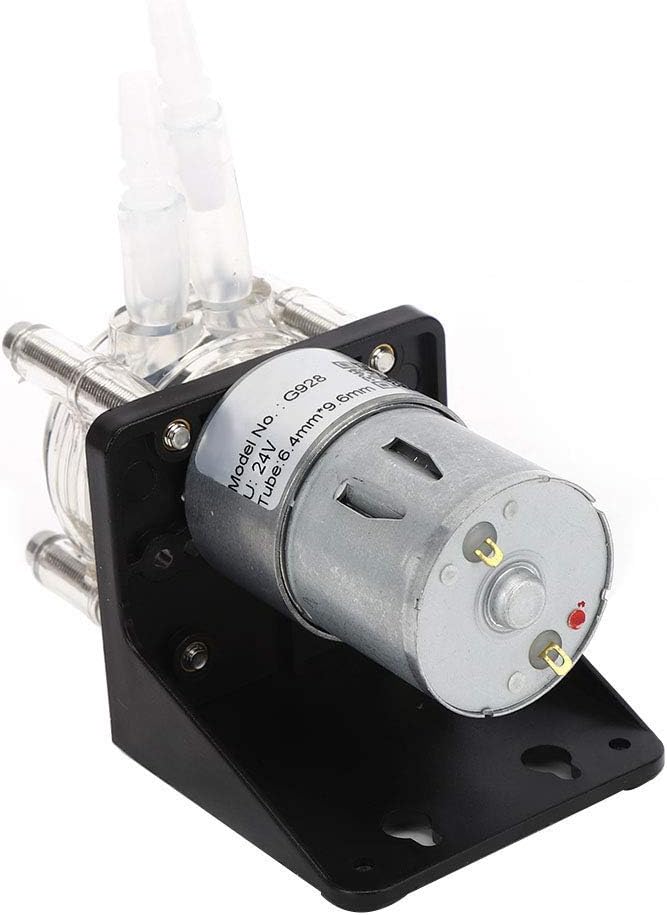 Oumefar 500 ml/m Dosierpumpe Getriebemotorlabor Schlauchpumpe Schlauchpumpe Drei-Rollen-Tropfdosierp