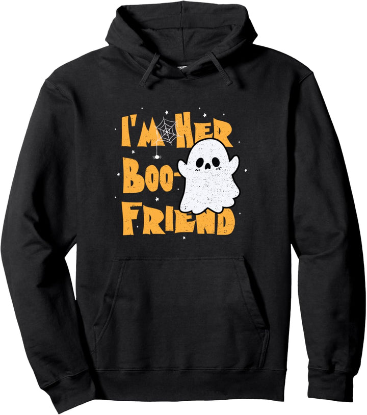 Funny Freund: I'm Her Boo-Friend - Halloween Pullover Hoodie