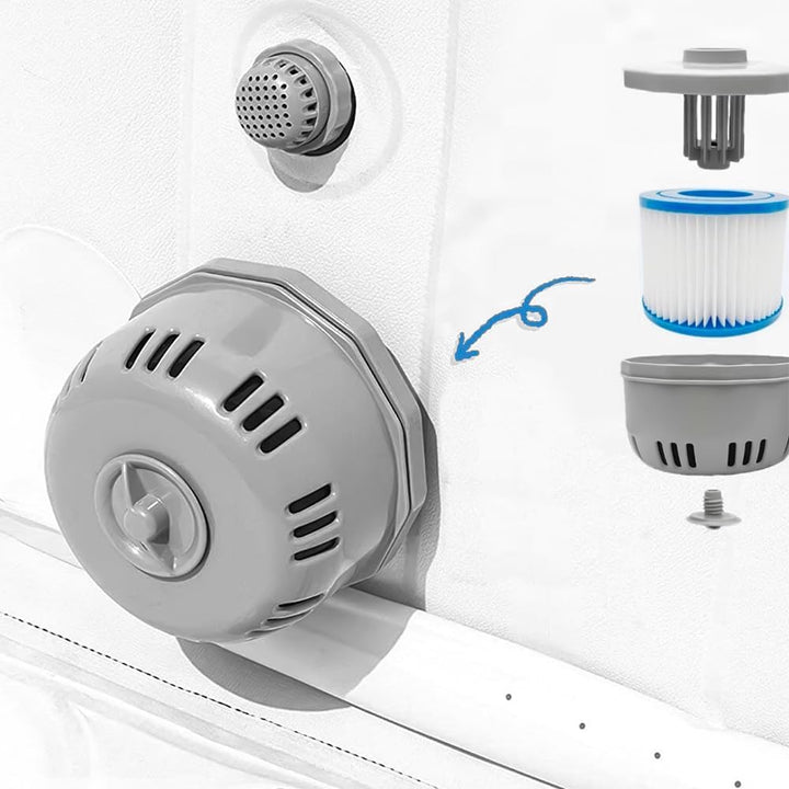 Namvo Filterhalter zur Poolreinigung, Ultimatives Wartungs- und Hygieneset für Filtergehäuse von Lay