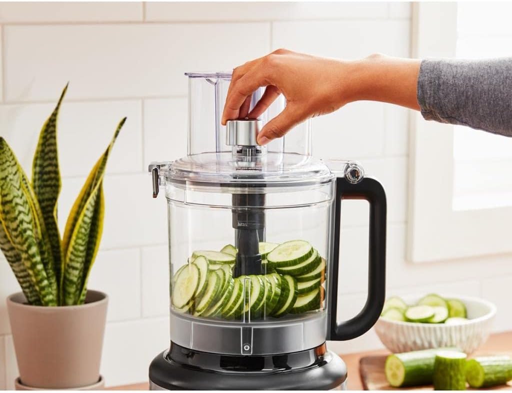 Kitchenaid 5KFP1319EOB 3,1 Liter Hochglanz Schwarz Küchenmaschine