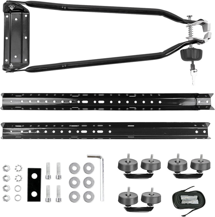 Pat Fahrradträger Dachträger mit Rahmenbefestigung abschliessbar inkl Befestigung (2), 2