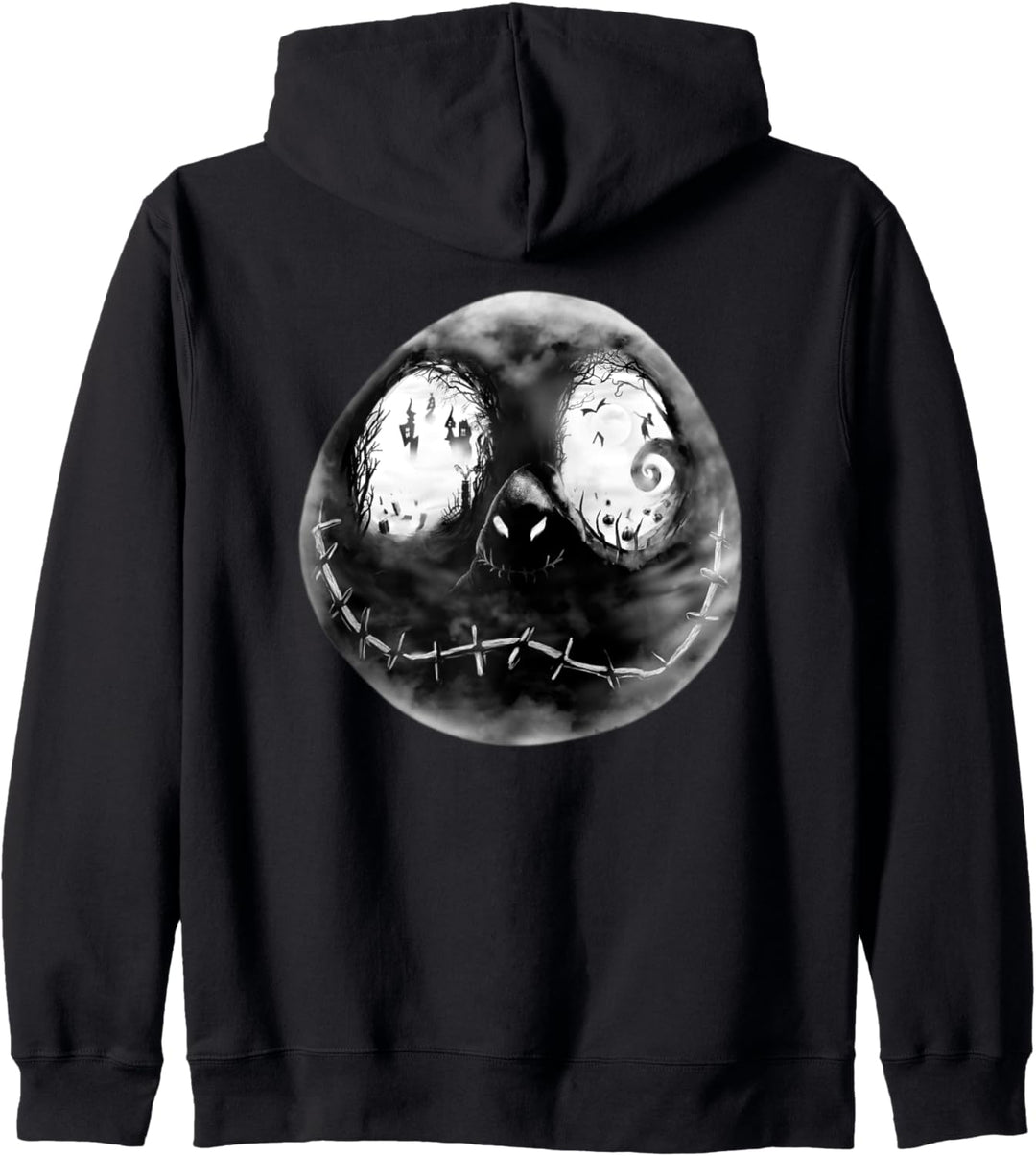 The Nightmare Before Christmas Jack Skellington Grey Face Kapuzenjacke