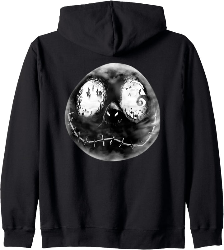 The Nightmare Before Christmas Jack Skellington Grey Face Kapuzenjacke
