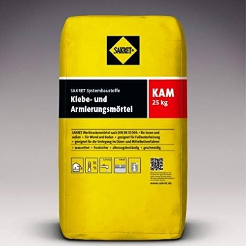 25kg SAKRET Klebe- und Armierungsmörtel KAM Weiss