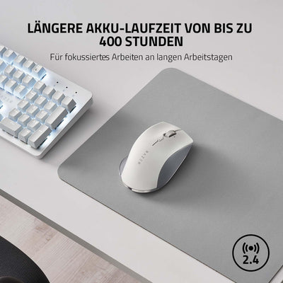 Razer Pro Click - Ergonomische kabellose Profi-Maus für mehr Produktivität im Büro für PC/Mac (Bluet