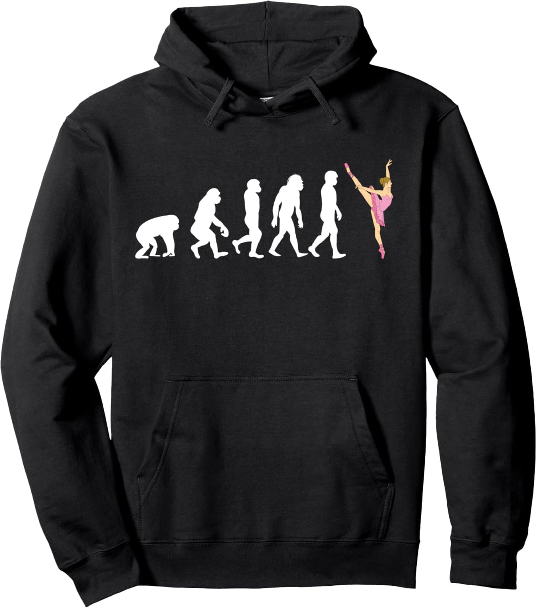 Ballerina Evolution Ballett Tanz Geschenk Tänzerin Pullover Hoodie