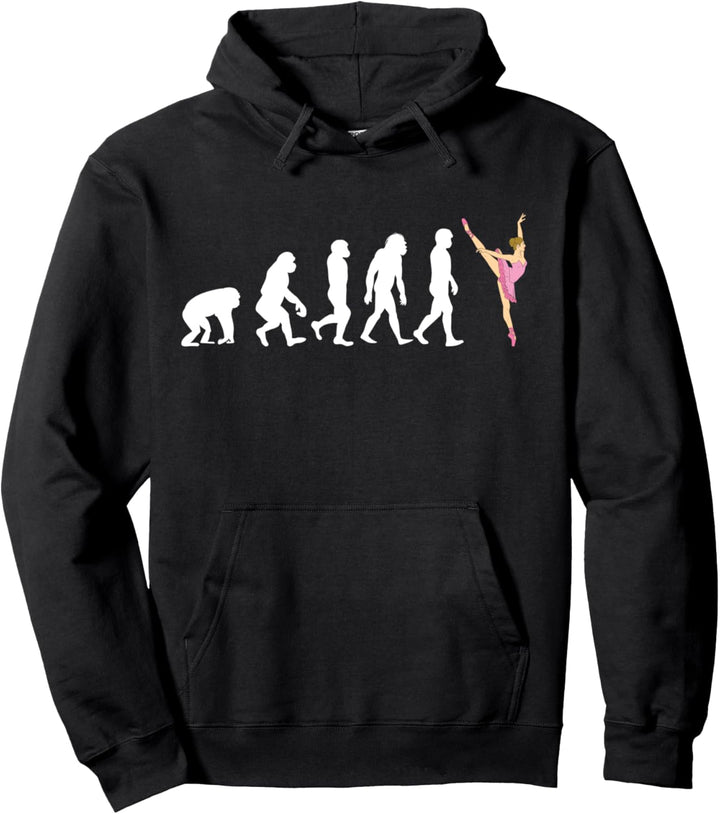 Ballerina Evolution Ballett Tanz Geschenk Tänzerin Pullover Hoodie