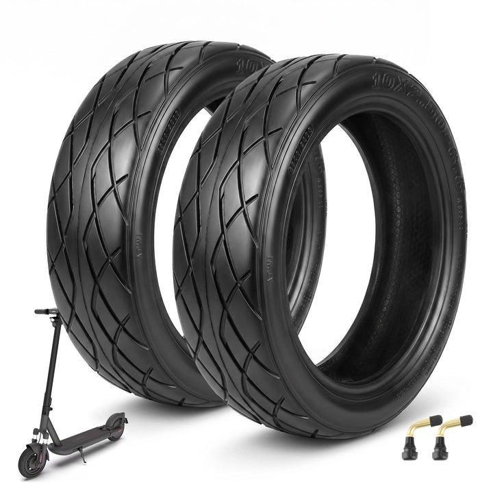 10x2,50-6,5 E Scooter Reifen Tubeless für ODYS Neo E100 Elektroroller 10 Zoll Ersatzreifen Schlauchl