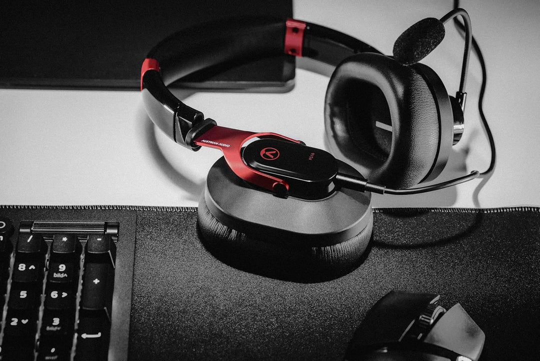 Austrian Audio PG16 Pro Gaming Headset mit Mikrofon (faltbares Gaming Zubehör, hochauflösender Sound