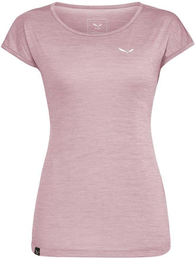Salewa Damen Puez Melange Dry W S/S Tee Blusen & T-shirts XL ZEPHYR MELANGE, XL ZEPHYR MELANGE