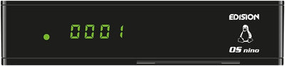 Edision OS NINO Full HD Satelliten Linux E2 Receiver (1x DVB-S2, 2x USB, HDMI, LAN, Linux, Kartenles