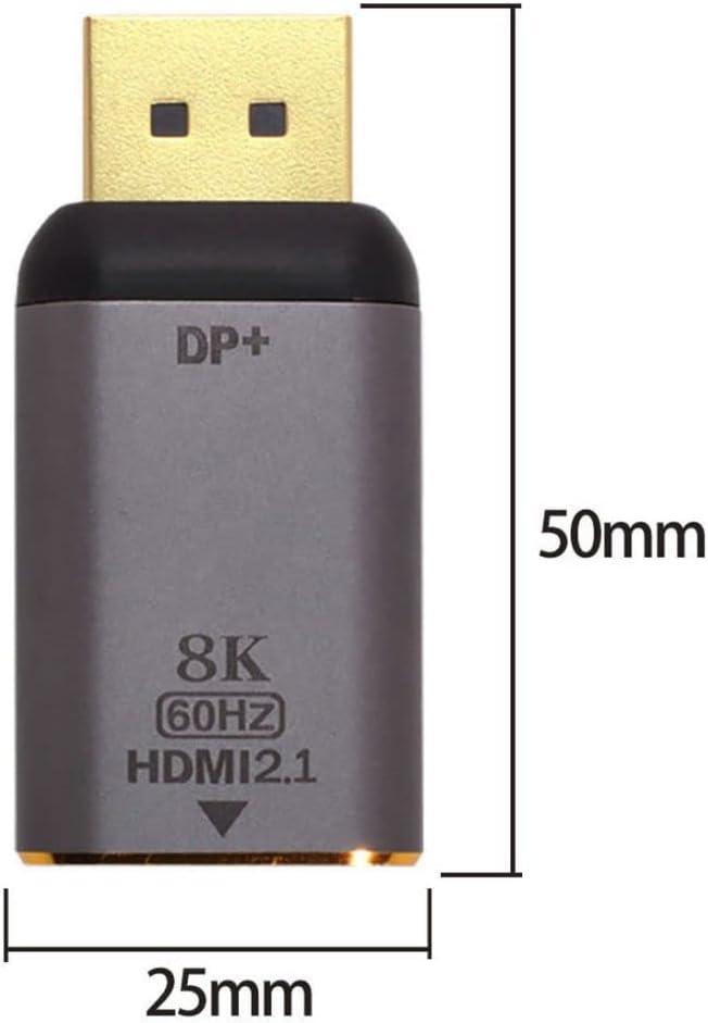 ChenYang CY DP DisplayPort 1.4 Quellstecker auf HDMI 2.0 Display 8K 60hz UHD 4K Buchse Monitoranschl