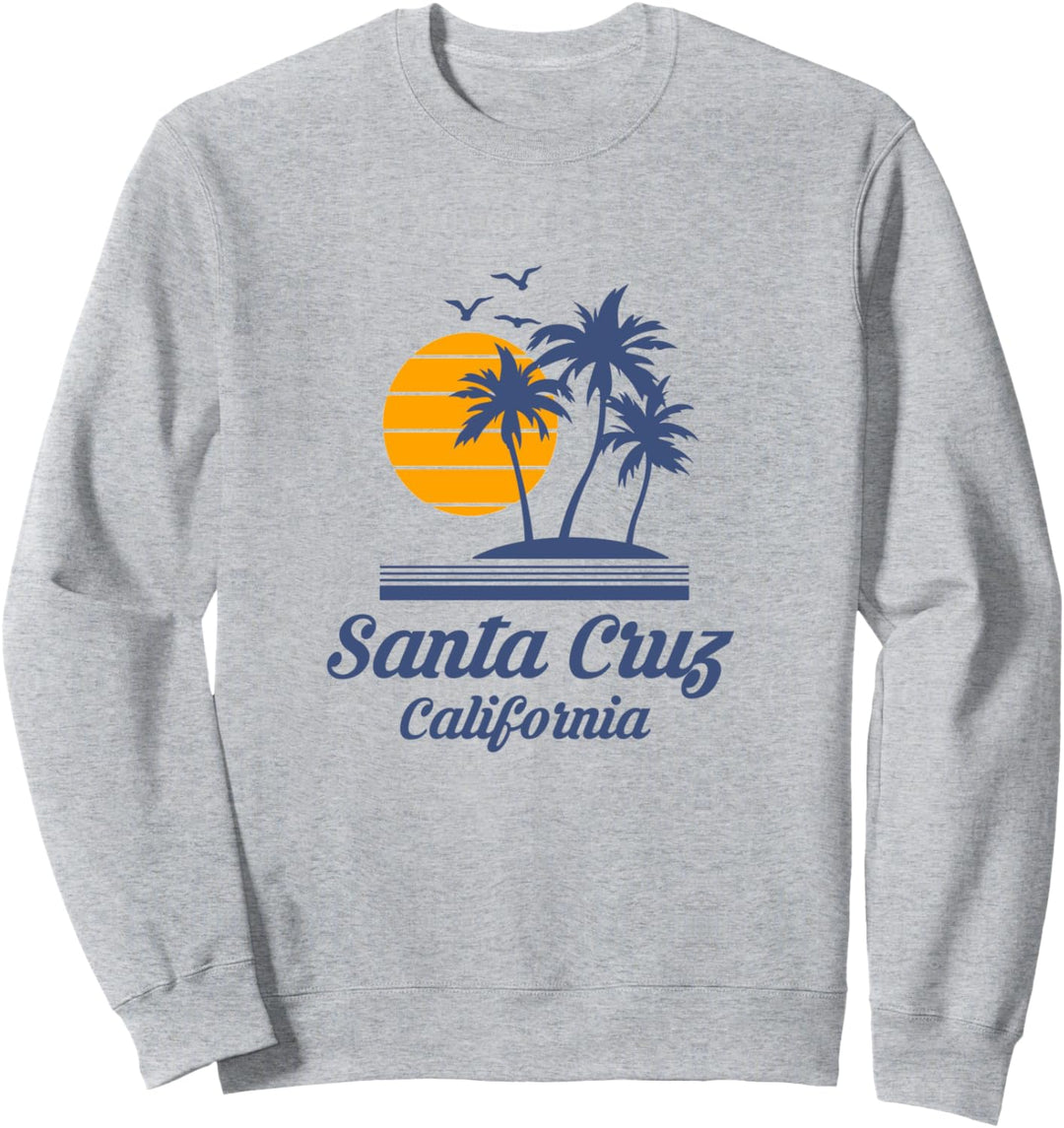 Santa Cruz Kalifornien California CA Beach Sweatshirt