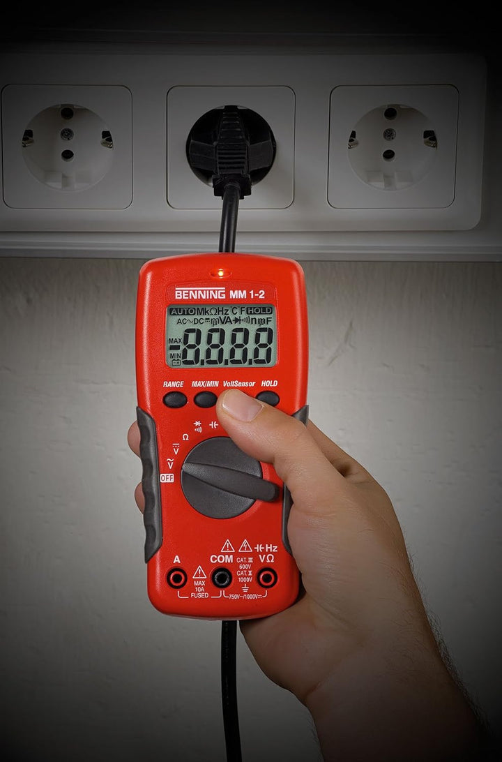 Benning MM 1-2 Digital-Multimeter Single, Single