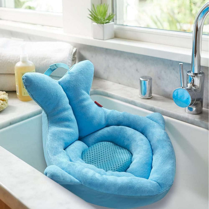 Skip Hop 235110-INTL Moby SoftSpot Sink Bather, blau