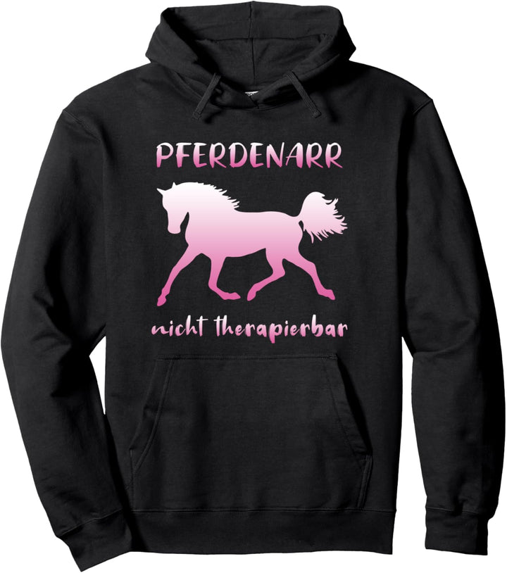 Reiten Pferde Mädchen Lustig Pullover Hoodie