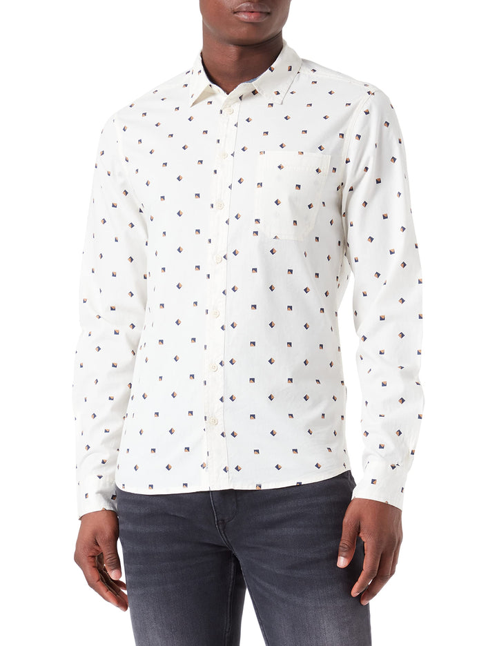 Blend Herren Hemd S 120804/Cloud Cream, S 120804/Cloud Cream