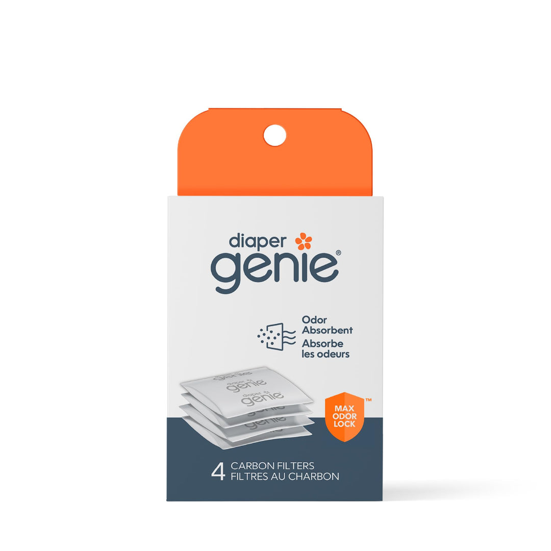 Diaper Genie Playtex Carbon Filter Refill Tray for Diaper Pails, 4 Carbon Filters by Diaper Genie Li