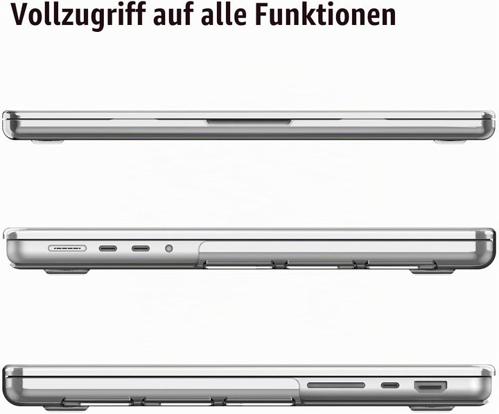 Fintie Hülle Kompatibel mit MacBook Pro 16 (2026-2021) M5 M4 M3 M2 M1 Pro/Max A3428 A3429 A3186 A340