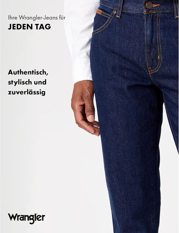 Wrangler Herren Texas Contrast, Jeans, Darkstone, 46W / 30L EU