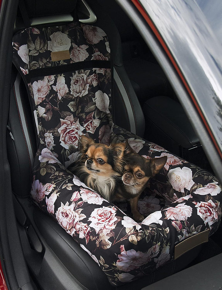 Petsen Hunde Personalisiert Autositz, Autositze Hund Rückbank mit Leine, Hundeautositz mit Hundename
