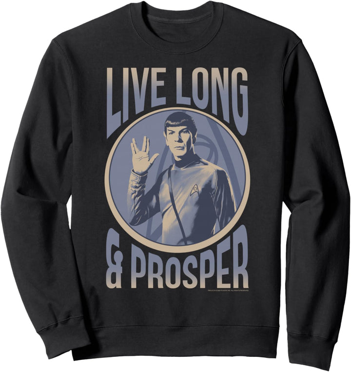 Star Trek: The Original Series Spock Live Long And Prosper Sweatshirt