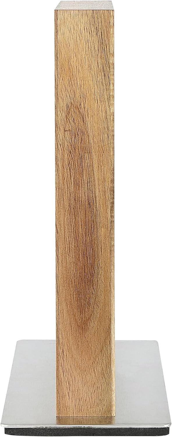 Wakoli 6er Damastmesser Profi Set Edib Serie mit Geschenkox inkl. magnetischem Messerblock aus Akazi
