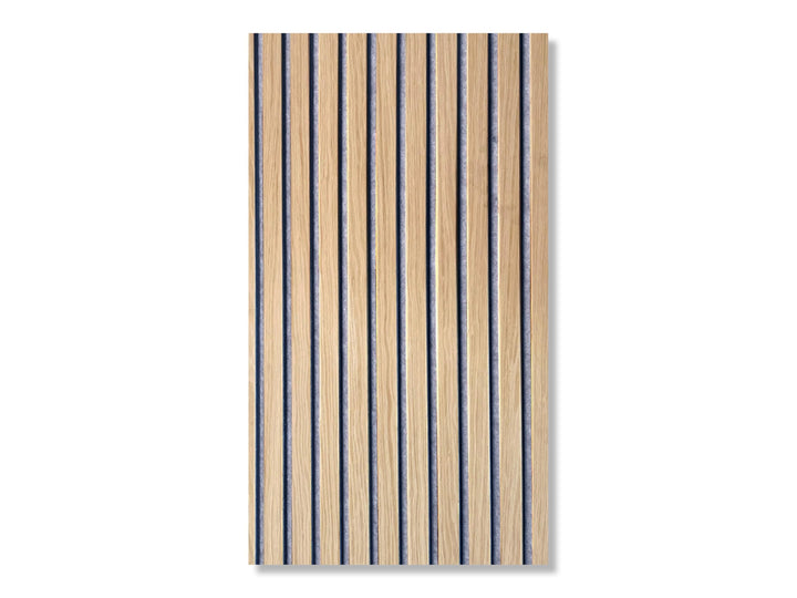 Akustikpaneele AURA Core Oiled Oak 240x60cm | Wandpaneele Holzoptik grau | MDF &amp; Filz Wandpanel | ac
