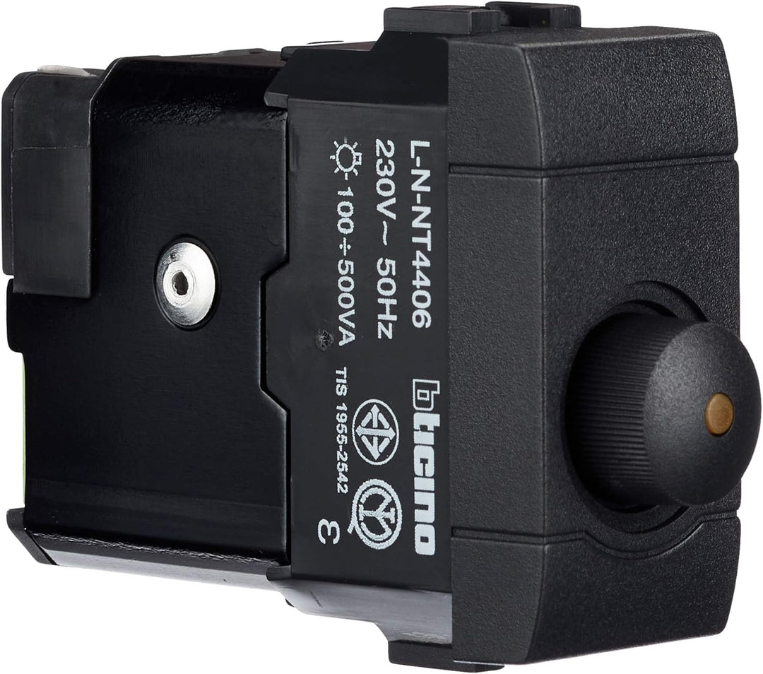 BTicino Living International L4406 Dimmer für Lasten, 500 W, 1 Modul