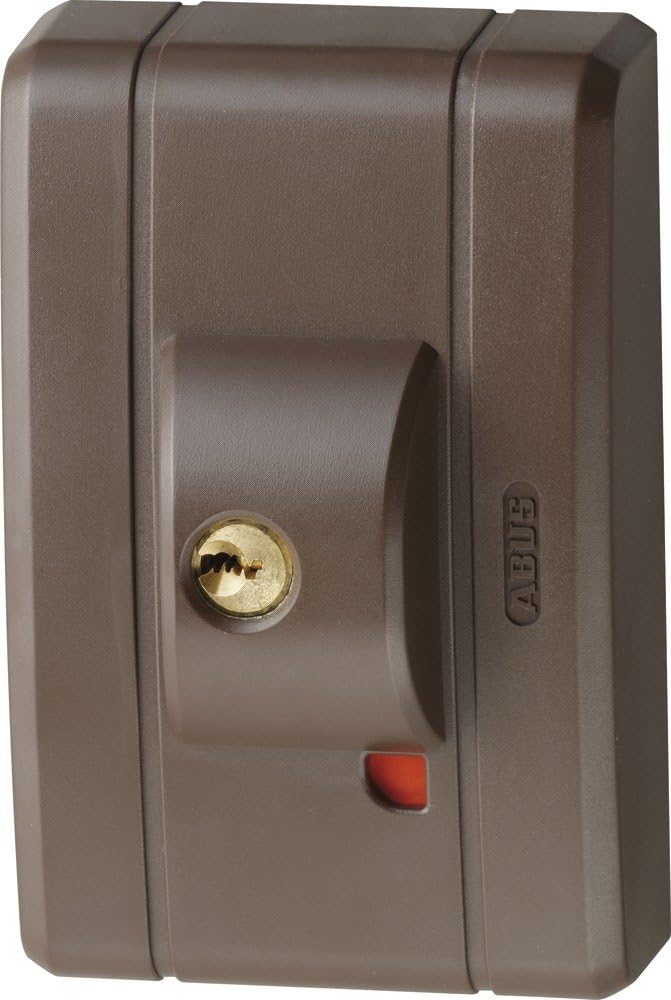 ABUS Fenster-Zusatzsicherung FTS99 AL0125 - Fensterschloss 2 verkrallenden Stahlriegeln, gleichschli