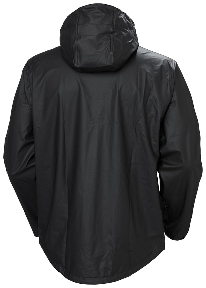 Helly Hansen Workwear Regenjacke Voss wasserdicht XXL, Schwarz (Marineblau), 70180 990, XXL Schwarz