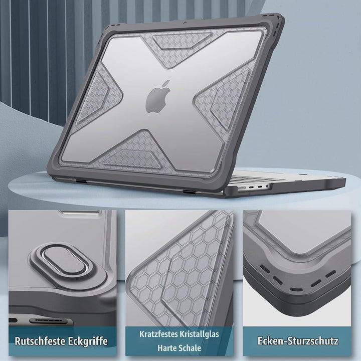 Fintie Hülle Kompatibel mit MacBook Pro 14" (2023-2021 Freisetzung) A2992 A2918 A2779 A2442 M3 M2 M1