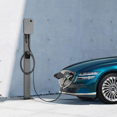 Teskee EV-Ladegerät Typ 2 Wallbox Home Smart EV Auto-Ladestation Elektrofahrzeug-Ladegerät mit Touch