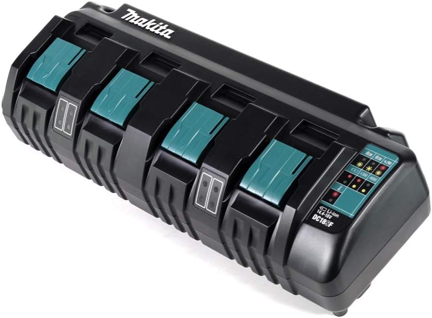 Makita Power Source Kit 18V mit DC 18 SF 4-fach Ladegerät + 4x BL1840B Akku 4,0Ah