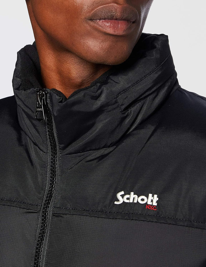 Schott NYC Unisex Utah Jacke XXS Schwarz, XXS Schwarz