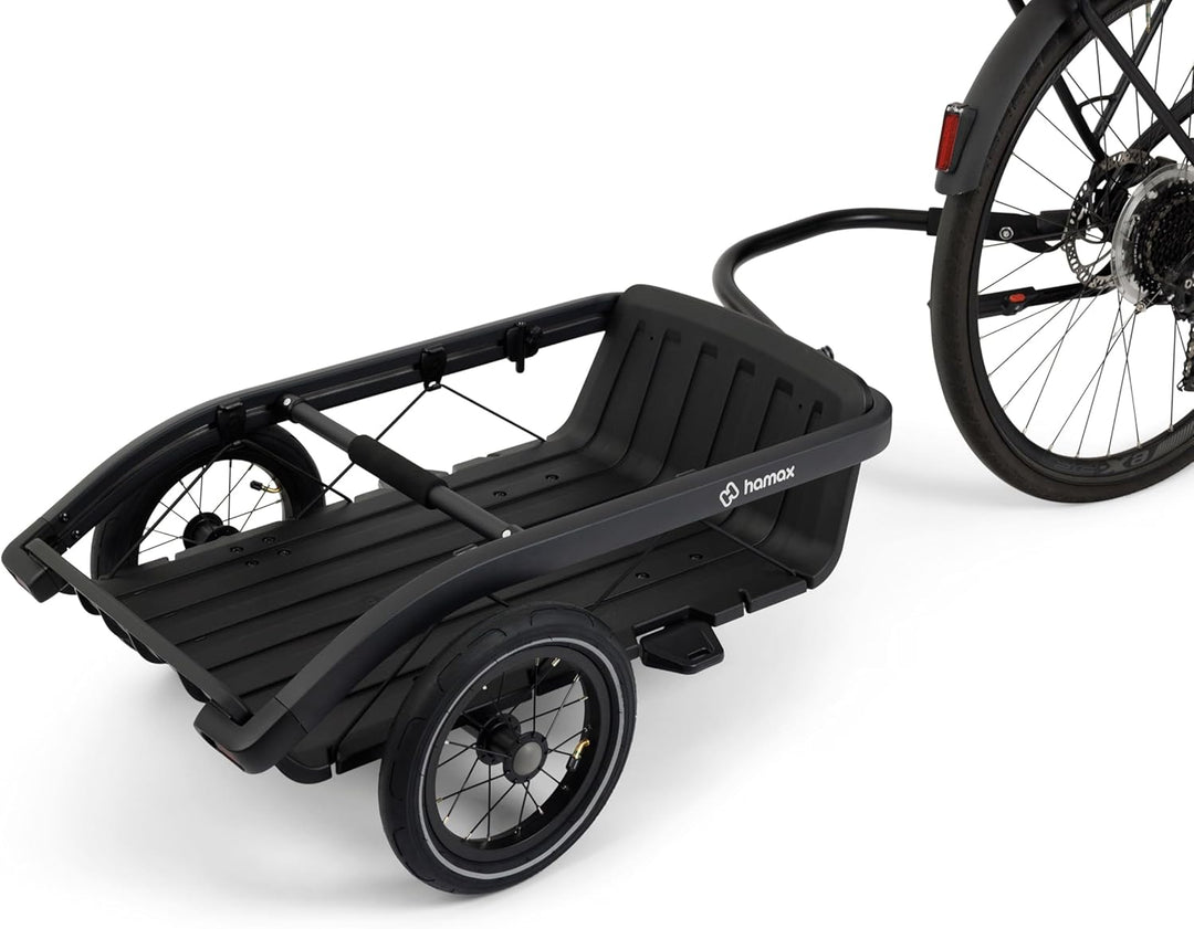 Hamax - Venture Cargo-Anhänger – max. Belastung 60 kg – Zubehör: Haken, Sandow, Bezug – kompaktes De