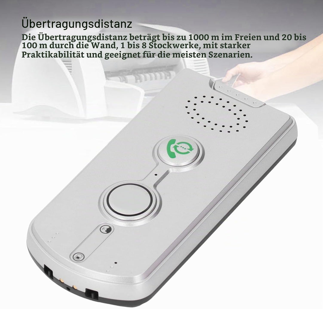 Gegensprechanlagen, Kabellos für zu Hause, Kabelloses Pflegepersonal-Gegensprechsystem für ältere Me