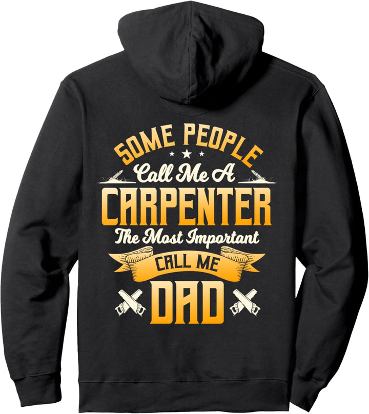 Zimmermann Geschenke Design auf der Rückseite der Kleidung Pullover Hoodie