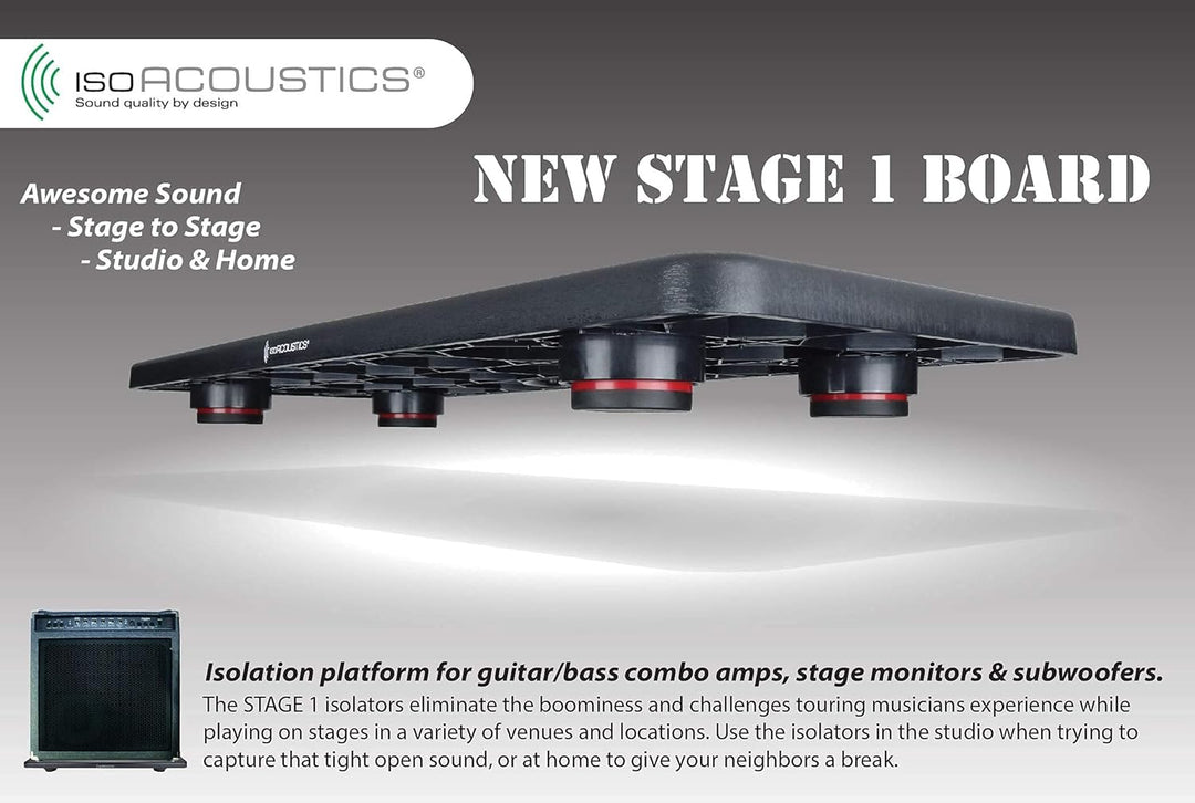 ISOACOUSTICS - stage audio - Tragbare Isolationsplattform Einheitsgrösse, Einheitsgrösse